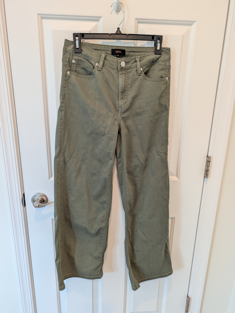 Quince Bella Stretch Wide Leg Jeans